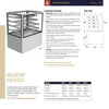 Festive Regent RH6 - Heated Display Cabinet