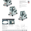 Sirman S40004150 SA150 - Manual Hamburger Press