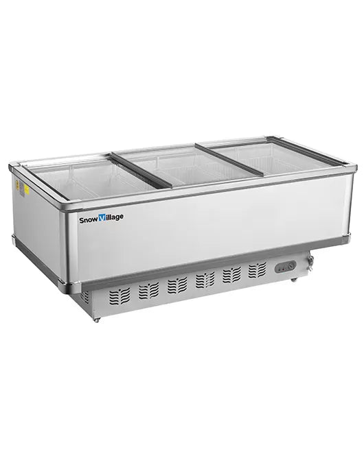 Snow Village SD/SC-2000K - Supermarket Island Freezer