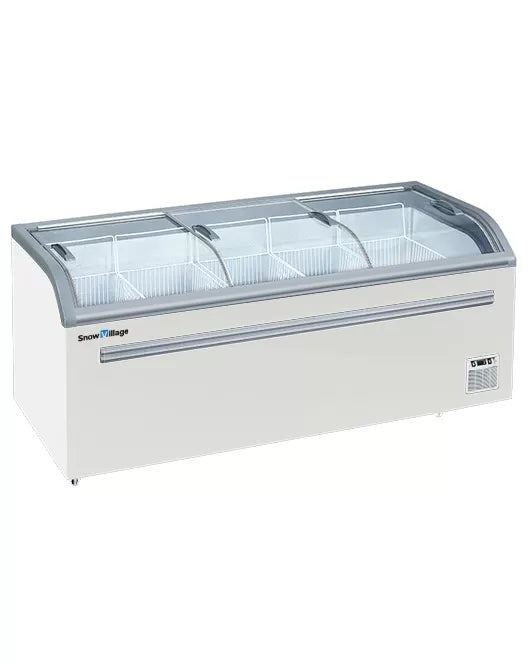 Snow Village SD/SC-718 - Dual Temperature Supermarket Island Freezer