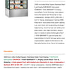 Bonvue SG200FA-2XB - Cold Food Display