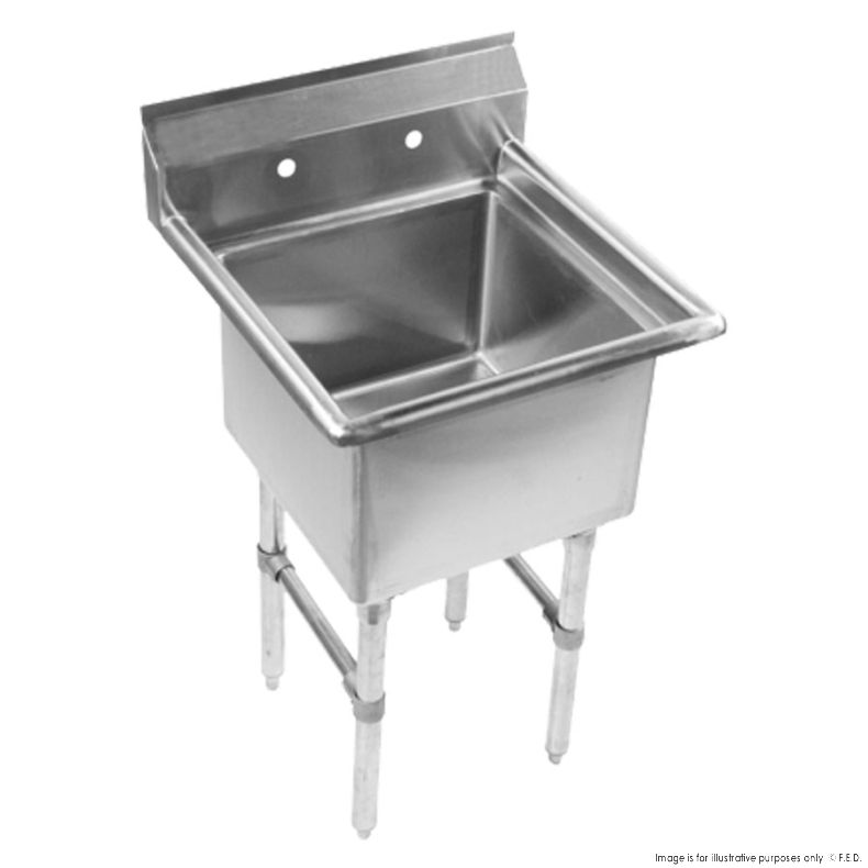 Modular Systems SKBEN01-1818N - Stainless Steel Sink With Basin