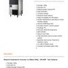 Blizzard SN-068F - Underbench Granular Ice Maker