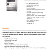 Blizzard SN-101B - Underbench Ice Maker