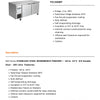 Thermaster TS1500BT - Work Bench Freezer