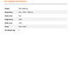 Thermaster TSB1555 - Pizza Prep Bench