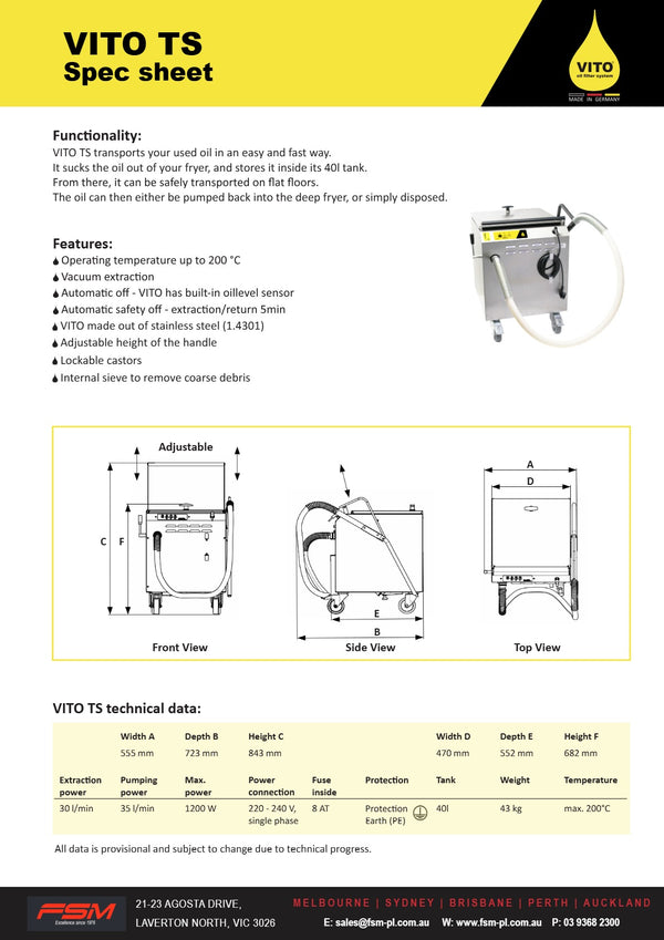 Vito TS - Oil Transport System