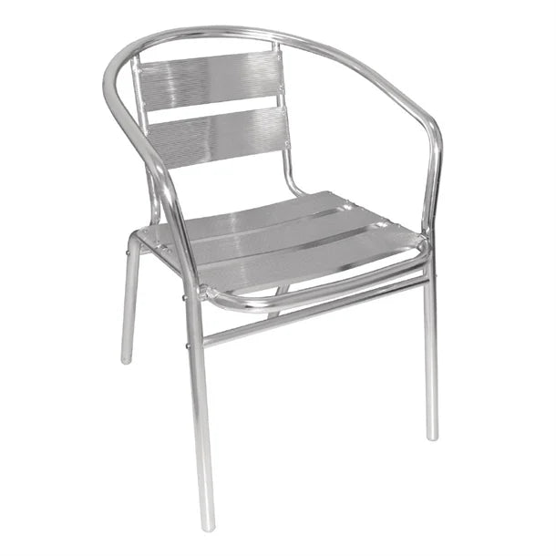 Bolero U419 - Four Aluminium Arm Chairs