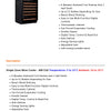 Thermaster WB-51A - Wine Cooler