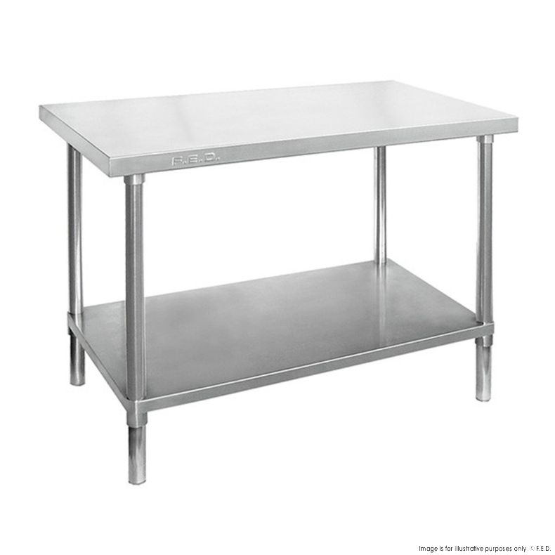 Modular Systems WB6-2400/A - Stainless Steel Work Bench