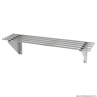 FED 1800-WSP1 - Stainless Steel Pipe Wall Shelf