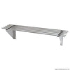 FED 1200-WSP1 - Stainless Steel Pipe Wall Shelf