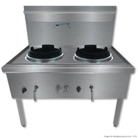 Gasmax WW-2N - Double Wok