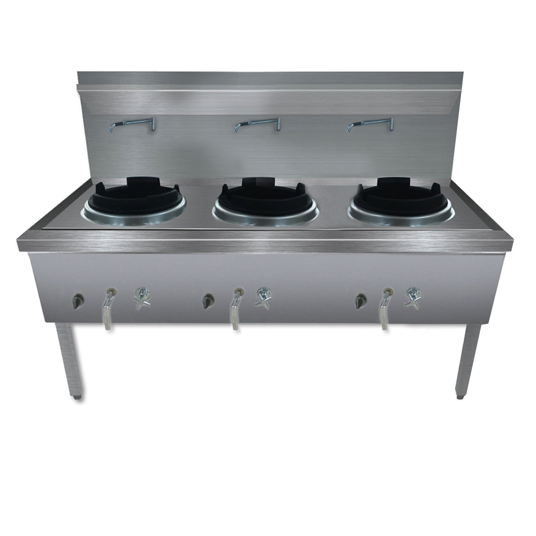 Gasmax WW-3LC - Triple Wok