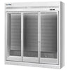 Snow Village XC-ZDR-16 - Triple Glass Door Meat Hanging Freezer