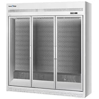 Snow Village XC-ZDR-16 - Triple Glass Door Meat Hanging Freezer