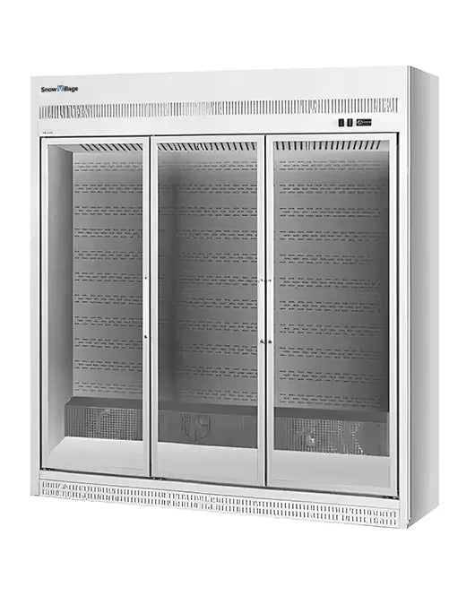 Snow Village XC-ZDR-16 - Triple Glass Door Meat Hanging Freezer