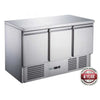 FED-X XGNS1300B - Compact Workbench Fridge