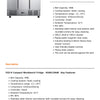 FED-X XGNS1300B - Workbench Fridge