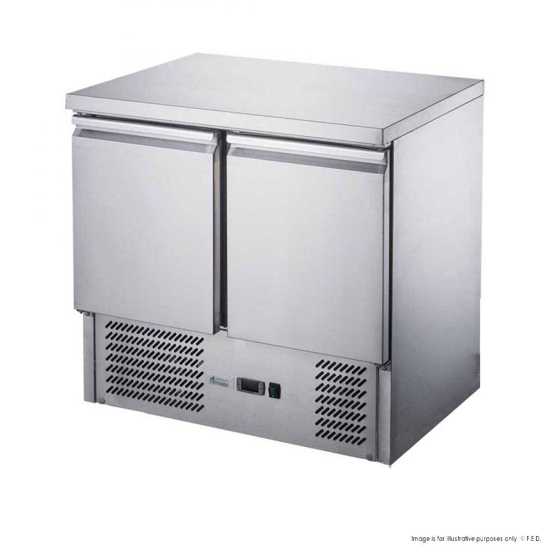 FED-X XGNS900B - Compact Workbench Fridge