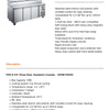 FED-X XSS8C20S3V - Sandwich Counter