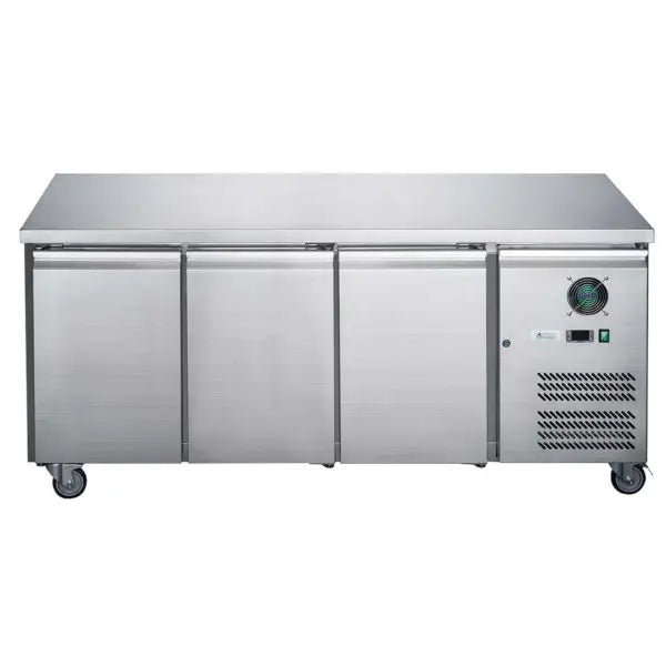FED-X XUB6C18S3V - Three Door Bench Fridge