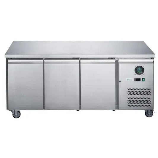 FED-X XUB6C18S3V - Three Door Bench Fridge