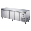 FED-X XUB6C22S4V - Four Door Bench Fridge