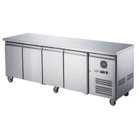 FED-X XUB6C22S4V - Four Door Bench Fridge