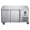 FED-X XUB6F13S2V - Two Door Bench Freezer