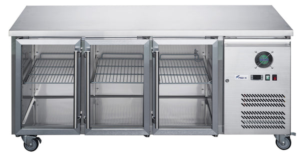 FED-X XUB7C18G3V - Underbench Fridge