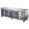 FED-X XUB7C22G4V - Four Glass Door Bench Fridge