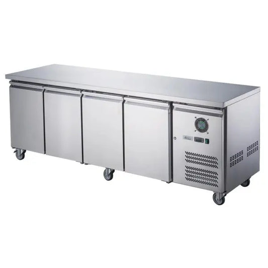 FED-X XUB7C22S4V - Four Door Bench Fridge