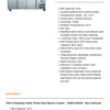 FED-X XUB7F18S3V - Underbench Freezer