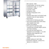 FED-X XURC1200G2V - Upright Fridge