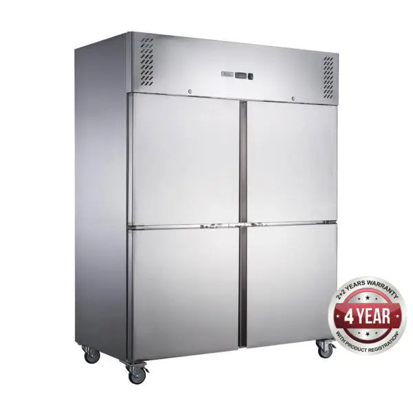 FED-X XURC1200S2V - Four Door Upright Fridge