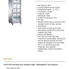 FED-X XURC600G1V - Upright Fridge
