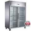 FED-X XURF1200G2V - Two Glass Door Upright Freezer