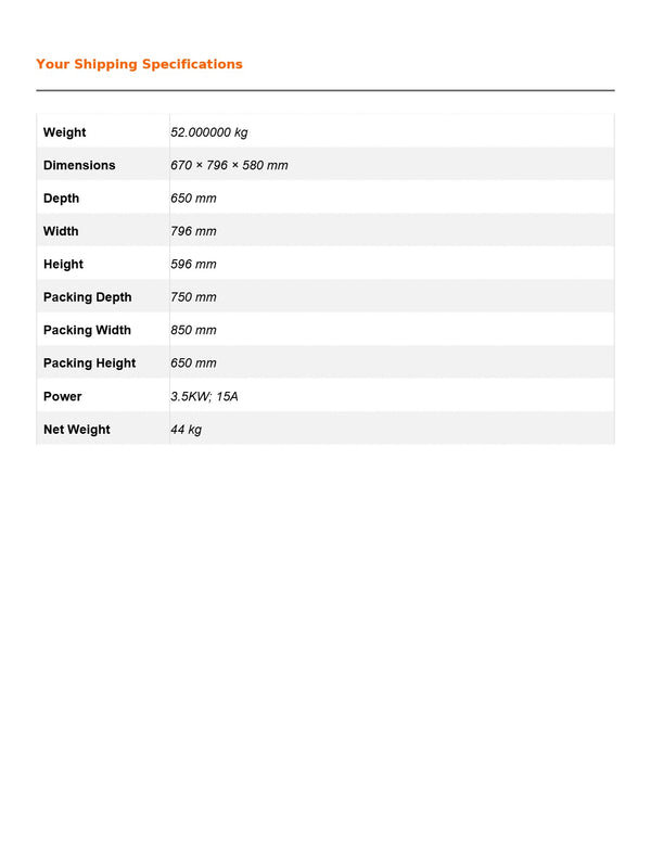 ConvectMax YXD-6A/15 - Convection Oven
