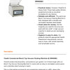Yasaki ZJ-VM400B2 - Bench Top Vacuum Packing Machine