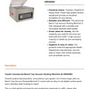 Yasaki ZJ-VM500B2 - Bench Top Vacuum Packing Machine