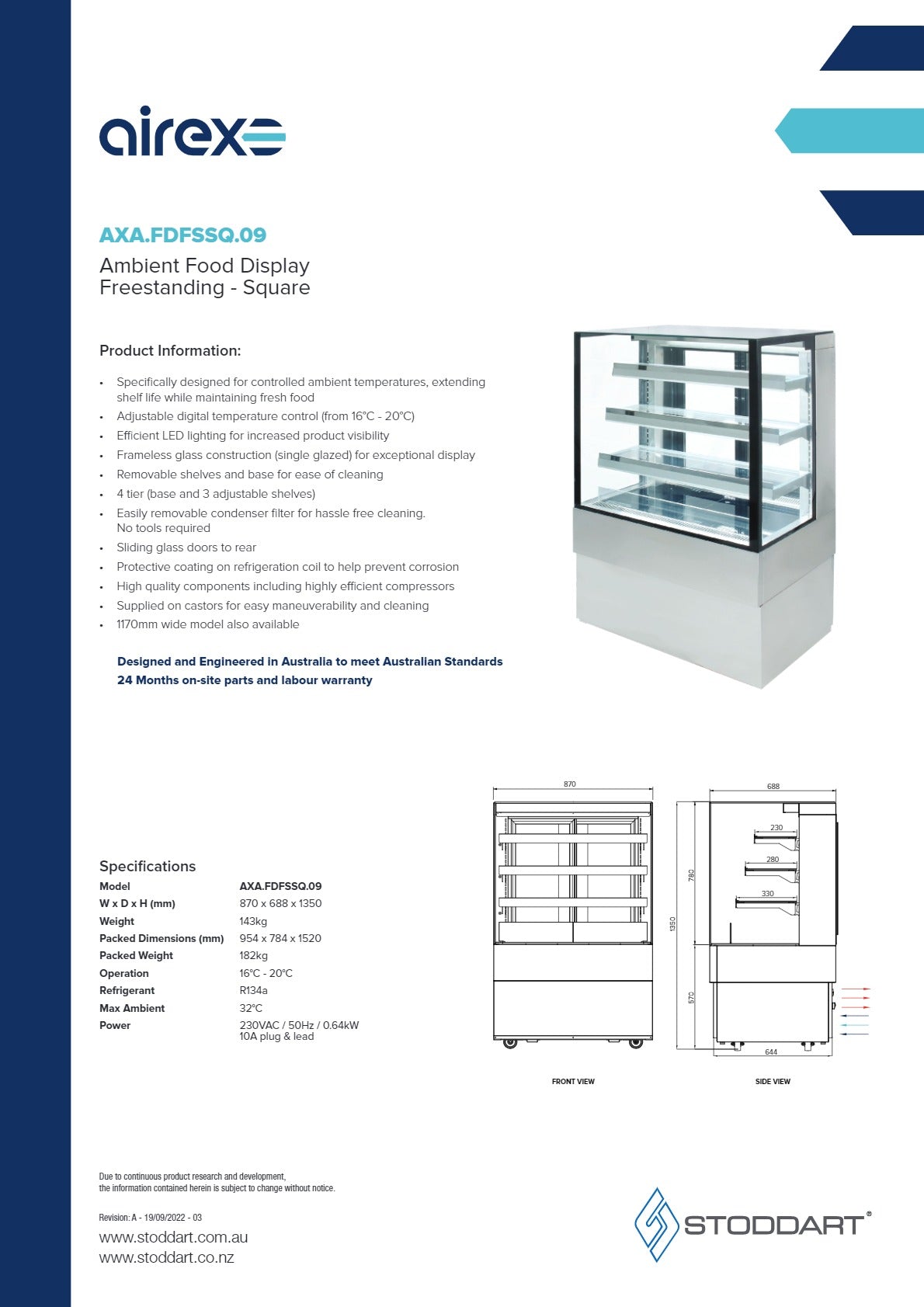 Airex AXA.FDFSSQ.09 - Ambient Display