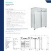 Airex AXF.URGN.2 - 2 Door Upright Freezer