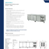 Airex AXR.UCGN.4 - Underbench Fridge