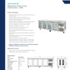 Airex AXR.UCGN.4G - Underbench Fridge
