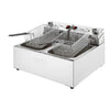 Apuro CU624-A- 2 X 5L Double Electric Fryer