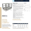 Festive Devon DCC18/3 - Compact Chilled Display Cabinet