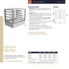 Festive Devon DH12 - Heated Display Cabinet