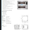 TurboChef Double Batch - High Speed Impingement Oven