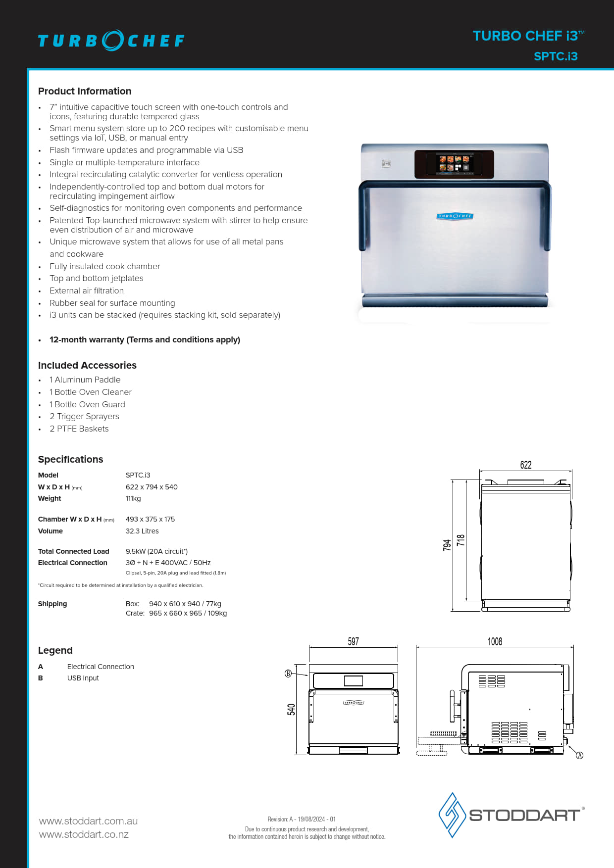 TurboChef i3 - Rapid Cook Oven